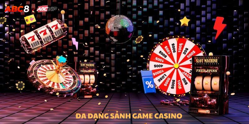 Đa dạng sảnh game để người chơi lựa chọn tham gia