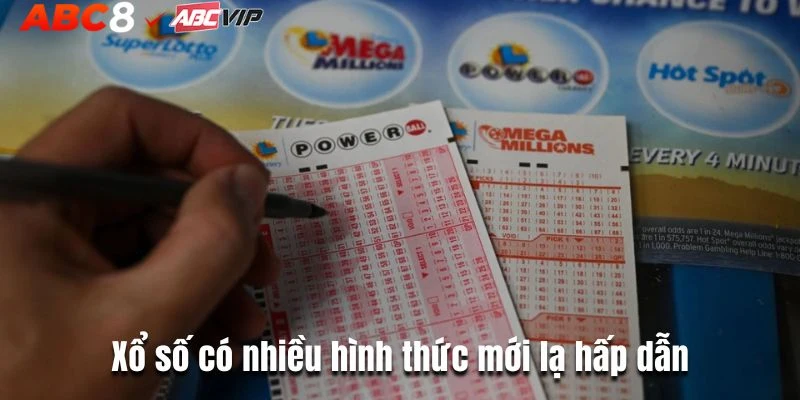 Xổ số có nhiều hình thức mới lạ hấp dẫn